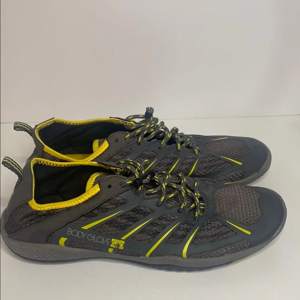 Body‎ Glove Men's Gray and Yellow Shoes